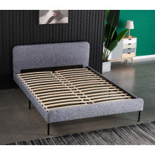 Hot Sale Modern Bedroom Furniture Sleeper Comfortable Velvet Fabric King Bed